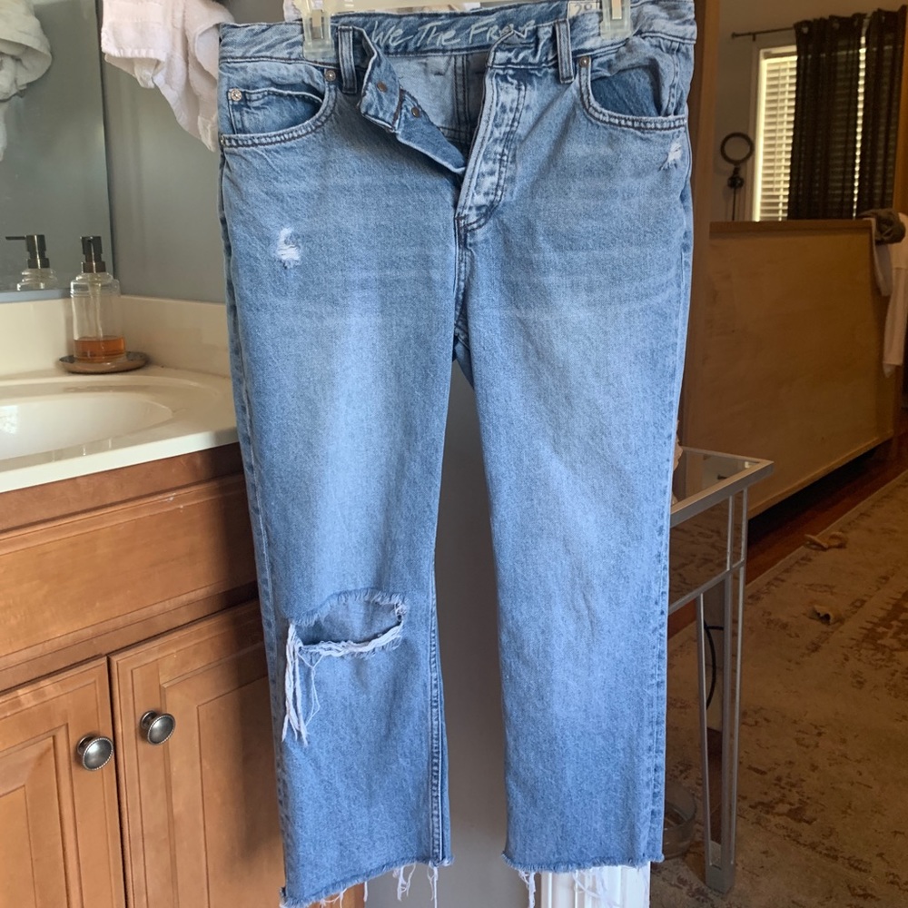 Free People boyfriend jeans